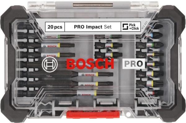 Bosch sada šroubovacích bitů PRO Impact,  20 ks1