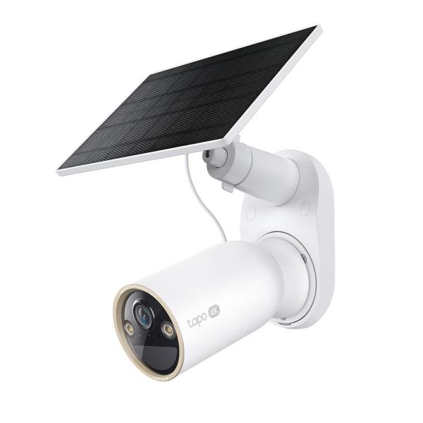 TP-Link Tapo C460 KIT venkovní kamera,  solární panel (8MP,  4K,  2160p,  IR 15m,  WiFi,  micro SD card,  IP66)1