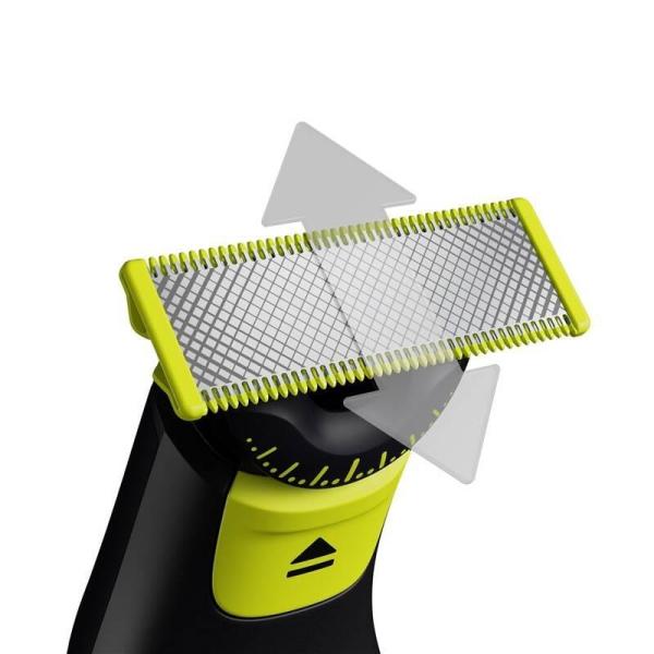 Philips OneBlade Pro 360 QP6542/ 15 zastřihovač,  voděodolný,  3 nástavce,  akumulátorový provoz4