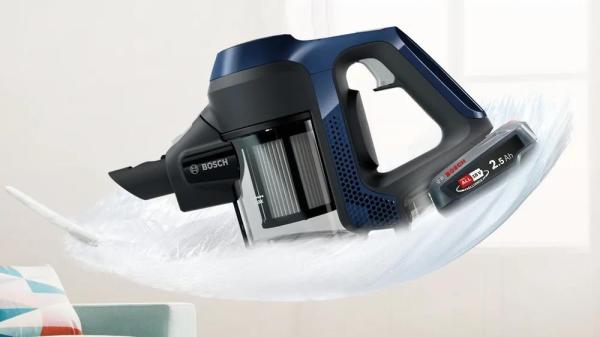 Bosch BBS611MAT Unlimited Serie 6 tyčový vysavač, akumulátorový, 85 dB, modrá1