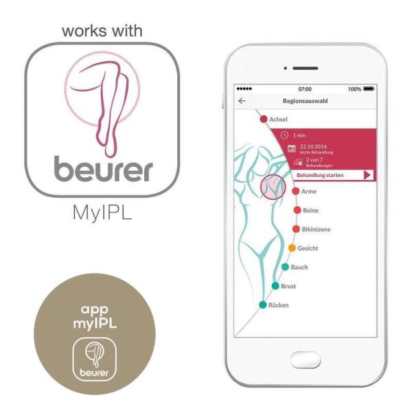 Beurer IPL 8500 Velvet Skin Pro depilační přístroj pro trvalé odstranění chloupků3
