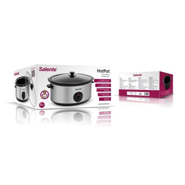 Salente HotPot,  pomalý hrnec,  6.5 l,  nerez4