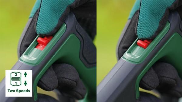Bosch UniversalLeafBlower 18V-130 akumulátorový fukar na listí, akumulátor, proudění vzduchu 185 – 245 km/h2