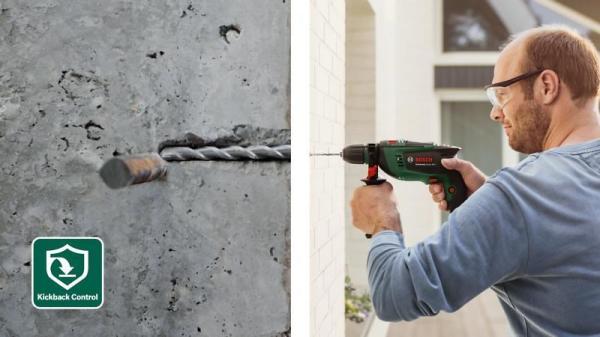 Bosch AdvancedImpact 900 příklepová vrtačka,  900 W,  průměr do oceli 13 mm,  do dřeva 40 mm2