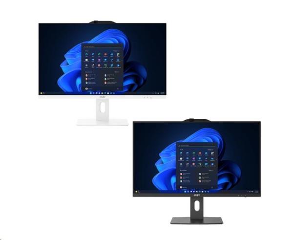 MSI PC AiO PRO AP272P 14M-1002XEU,  i3-14100,  27" FHD,  Anti-Glare,  Non-touch,  8GB,  512GB SSD,  N/ A,  No OS,  Bílá