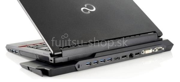 FUJITSU -repas- DOCK + AC Adapter 80W (0W) pro E546,  E556,  E547,  E557,  E7xx,  U745 -   AUDIO 2xDP DVI VGA LAN 4xUSB 3.0