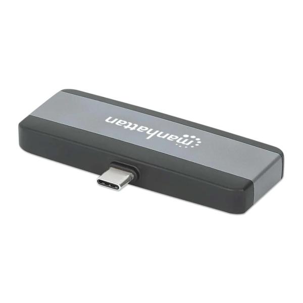 MANHATTAN Dokovací stanice USB-C 4v1, HDMI, USB-C PD 100W, USB-A 3.0, 3.5mm Jack3