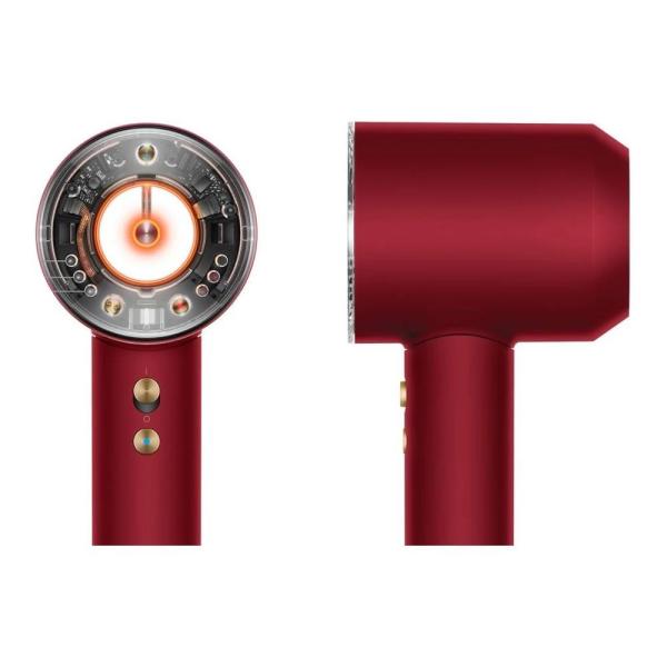 Dyson Supersonic Nural HD16 fén na vlasy,  1600 W,  difuzér,  4 teploty,  3 rychlosti,  Red Velvet /  Gold1