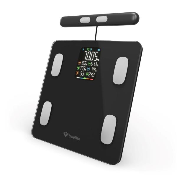 TrueLife FitScale W8 BT Black - osobní diagnostická bluetooth váha10