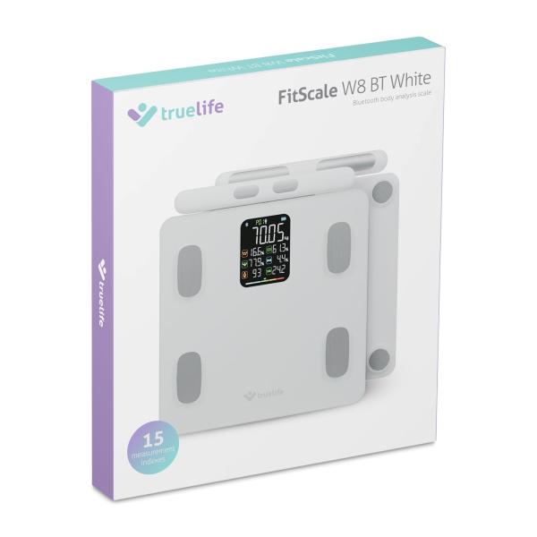 TrueLife FitScale W8 BT White - osobní diagnostická bluetooth váha10
