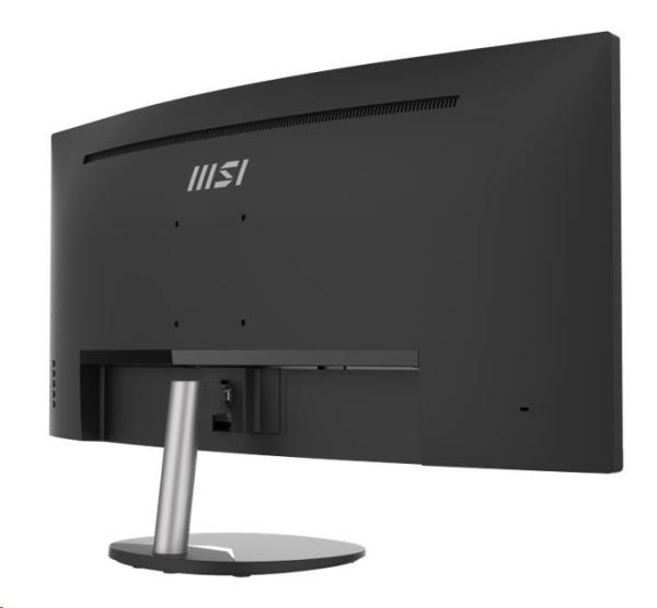 MSI LCD PRO MP341CQ,  34" 3440x1440,  VA,  100Hz,  4ms,  VESA 100x100mm,  N/ A,  Black8