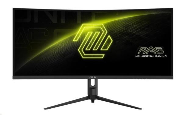 MSI MAG/ 342CQR E2/ 34"/ VA/ 3440x1440/ 180Hz/ 1ms/ Black/ 3R