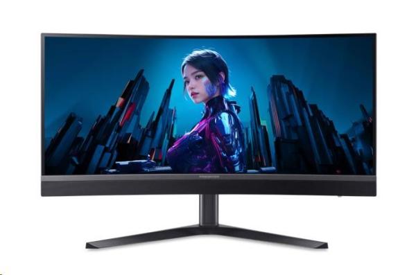 Acer Predator/ X34V3bmiiphuzx/ 34"/ Mini LED/ wQHD/ 180Hz/ 1ms/ Black/ 3R