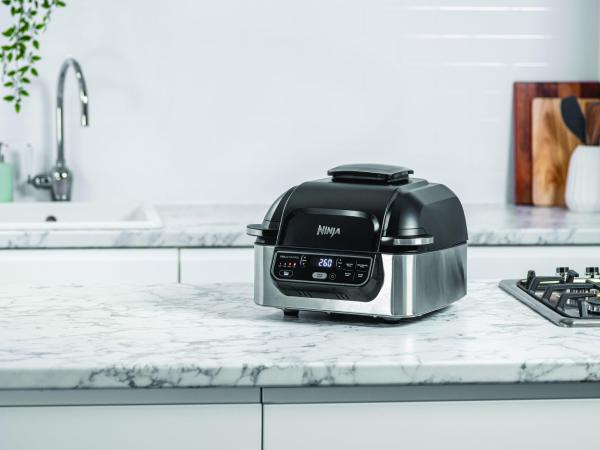 BAZAR - Ninja Foodi Airgrill horkovzdušná fritéza,  1760 W,  gril s cyklonovou technologií,  černá - poškozený obal3