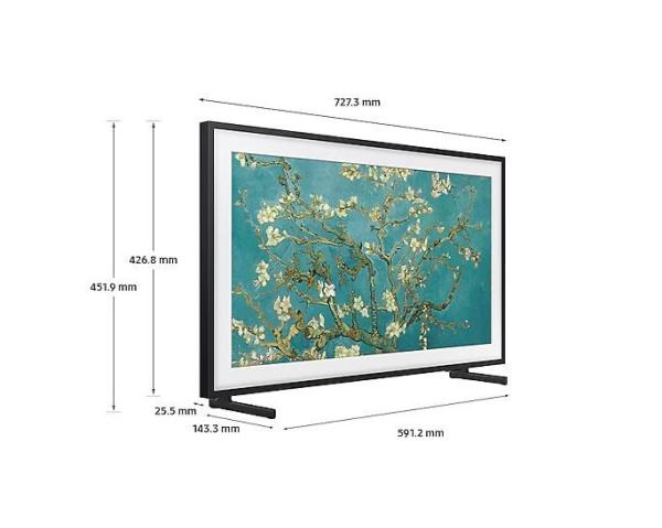 SAMSUNG QE32LS03C 32" TV, Full HD, QLED, HDR, Tizen OS, WiFi, Bluetooth, režim umění7
