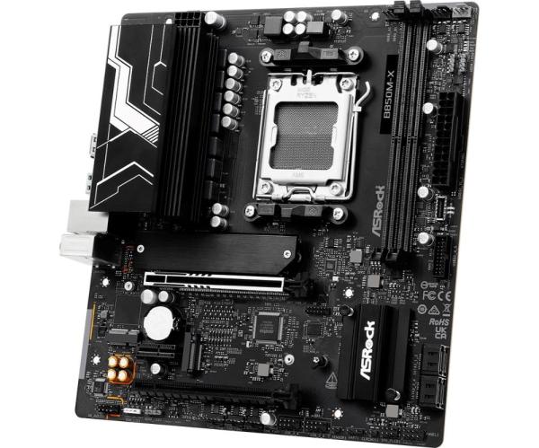 ASRock MB Sc AM5 B850M-X R2.0,  AMD B850,  2xDDR5,  1xDP,  1xHDMI,  mATX3