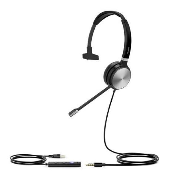 Teams náhlavka UH36 Mono - náhlavka, jednoušna, vr. USB redukcia, 3, 5 mm Jack