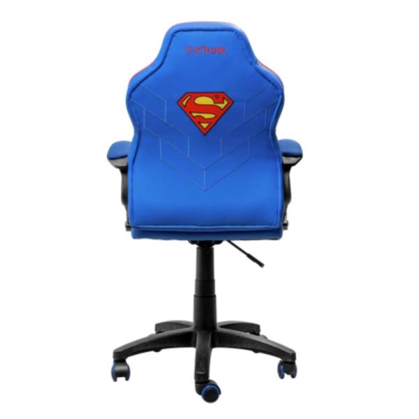 TRUST herní židle GXT 703SM REVVO,  dětská,  Superman,  modrá3