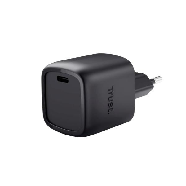 TRUSt MAXO 30W USB-C GAN CHARGER BLACK