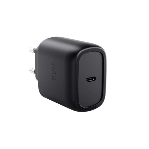 TRUST GaN Nabíječka MAXO 45W,  USB-C,  černá1