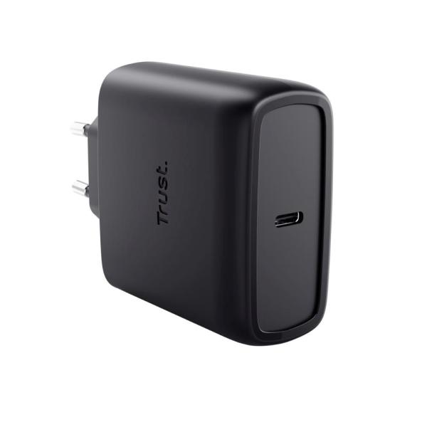 TRUST MAXO 65W USB-C GAN CHARGER BLACK