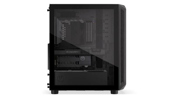ENDORFY Case Arx 500 Core,  Průhledná bočnice,  ATX,  4x140mm Fan,  černá2