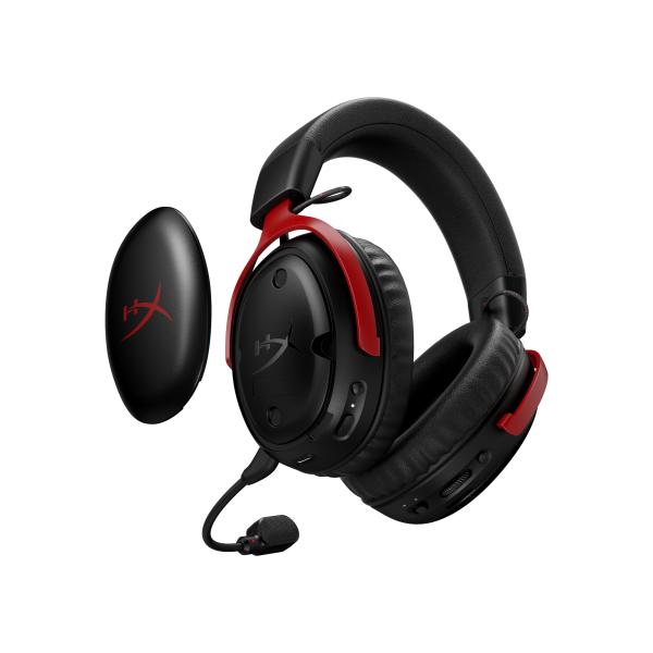 HyperX Cloud III S Wireless Black-Red Gaming Headset1