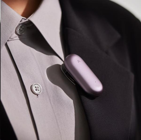 PLAUD Note Pin Purple - AI hlasový záznamník (2025)2