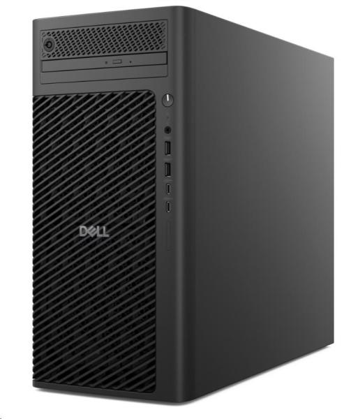 DELL PC Pro Max Tower T2 FCT2250/ 1500W/ TPM/ U7-265/ 16GB/ 512SSD/ Integrated/ vPro/ Kb/ Mouse/ W11 Pro/ 3Y PS NBD5