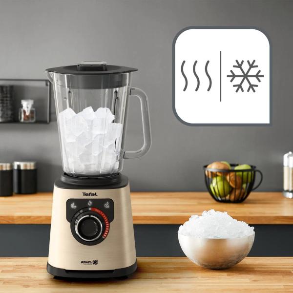 Tefal BL871A31 Perfectmix+ Beige stolní mixér, 1200 W, 28000 ot/min, 6 nožů, přednastavené programy4