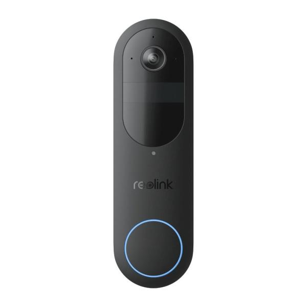 REOLINK bezpečnostní video zvonek D340B, 4MP, 2K, WiFi, černá1