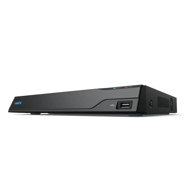 REOLINK bezpečnostní NVR jednotka NVS16,  Kapacita až 12TB,  4TB HDD,  16 Kanálů s 16MP
