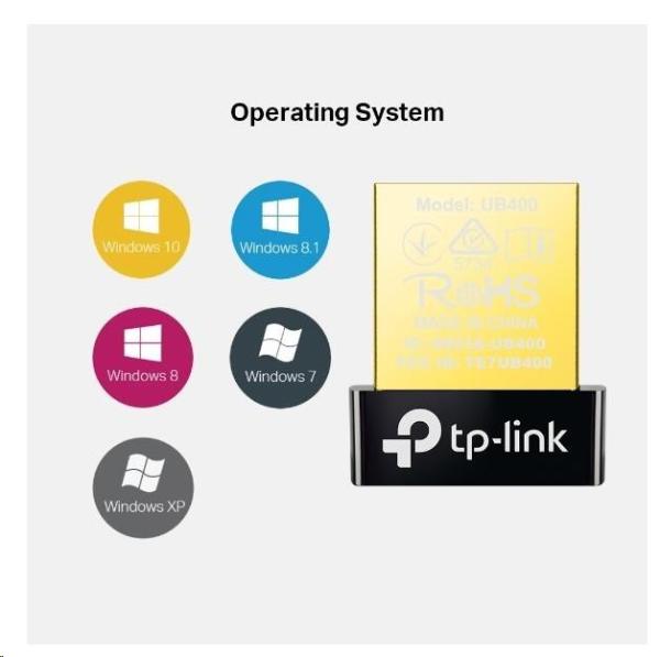 BAZAR - TP-Link UB400 Bluetooth Nano USB Adaptér (Bluetooth 4.0,  USB2.0) - rozbaleno2