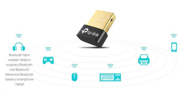 BAZAR - TP-Link UB400 Bluetooth Nano USB Adaptér (Bluetooth 4.0,  USB2.0) - rozbaleno7