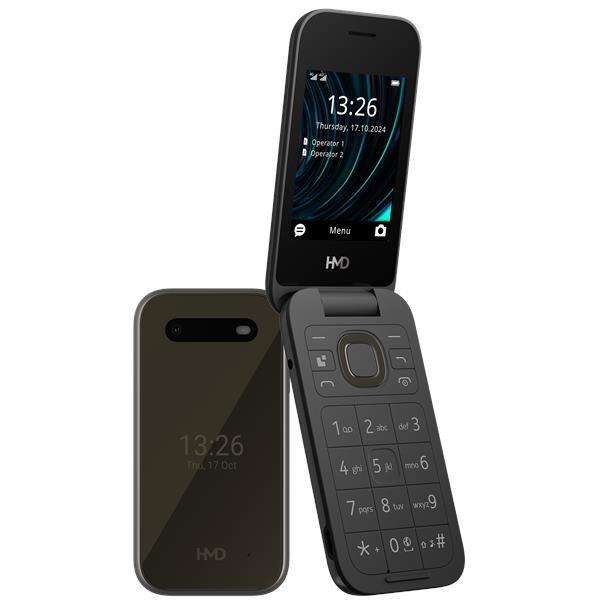 HMD Nokia 2660 Flip Dual SIM,  4G,  černá (2025),  (CZ,  SK,  HU)