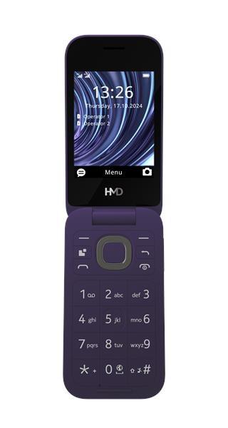 HMD Nokia 2660 Flip Dual SIM,  4G,  fialová (2025),  (CZ,  SK,  HU)0