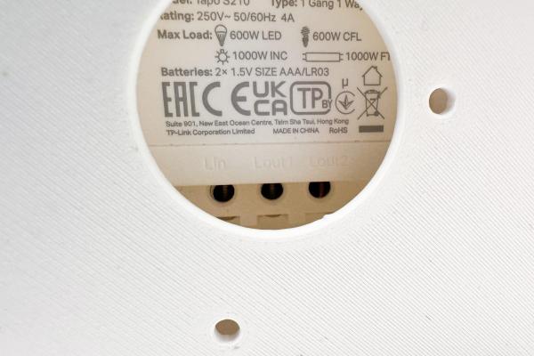 TP-Link D-EAPWALL2-C,  držák box pro upevnění na zeď EAP115-Wall,  EAP230-Wall,  EAP650-Wall,  Tapo S210,  Tapo S220,  bílý9