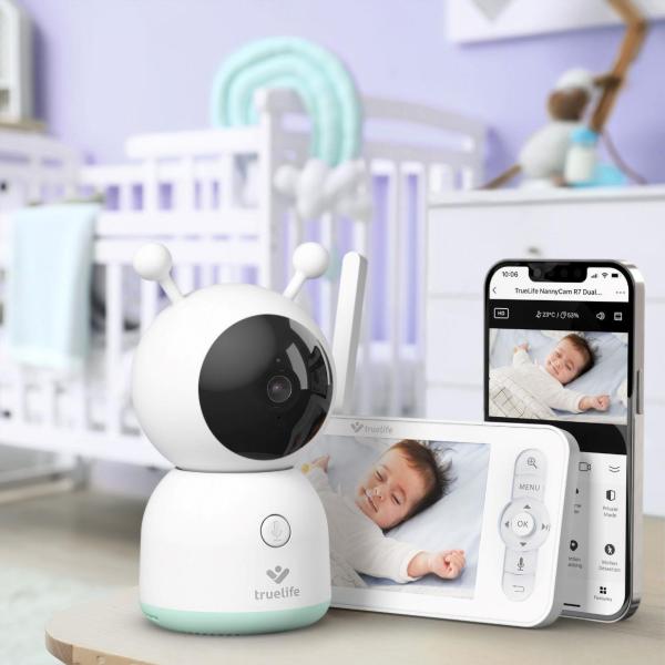TrueLife NannyCam R7 Dual Smart (USB-C) - digitální video chůvička12
