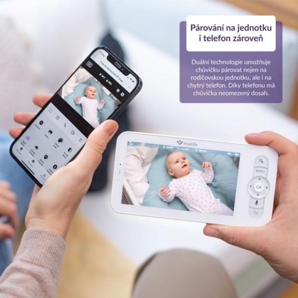 TrueLife NannyCam R7 Dual Smart (USB-C) - digitální video chůvička2
