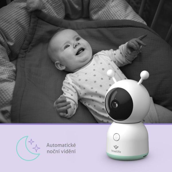 TrueLife NannyCam R7 Dual Smart (USB-C) - digitální video chůvička8