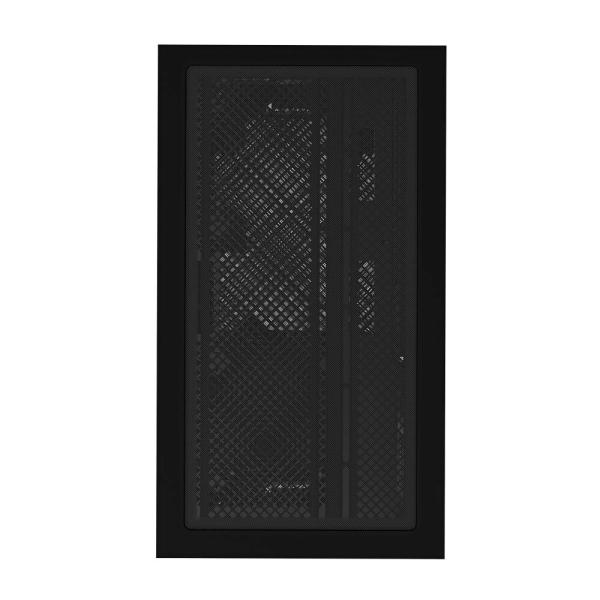 GIGABYTE case GB-C201P,  Mid tower,  2xUSB 3.0,  3x 120mm ARGB Fan,  černá2