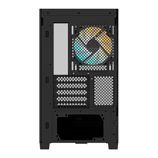 GIGABYTE case GB-C201P,  Mid tower,  2xUSB 3.0,  3x 120mm ARGB Fan,  černá4