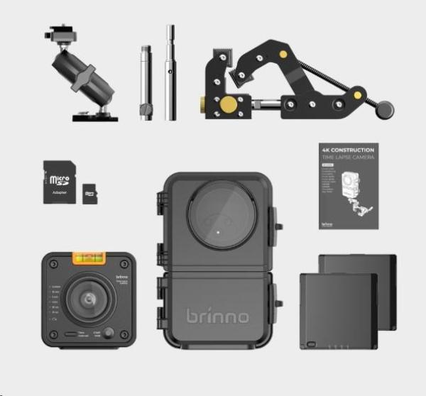Brinno BCC5000 4K Construction Camera Bundle - Časosběrná kamera5