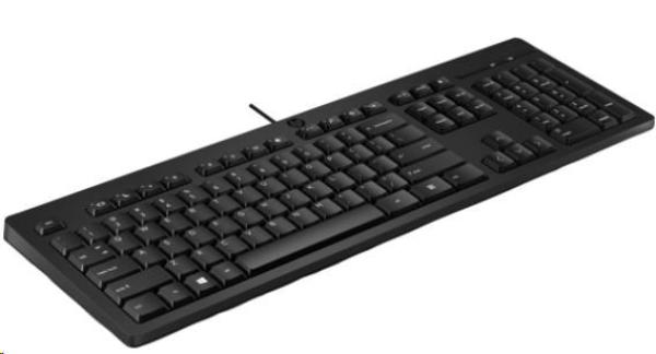 HP 125 G2 Wired USB Keyboard - ruská1