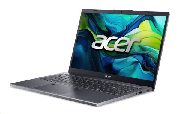 ACER NTB Aspire 15 (A15-61M-R3KV), R7-8840HS, 15.6"FHD, 16GB, 512GB SSD, Radeon 780M, Linux, Gray2