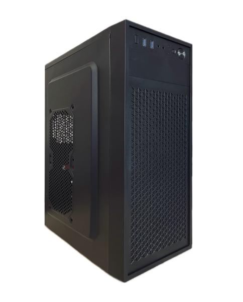 EUROCASE skříň ML N6-530B,  ATX,  2x USB-A,  1x USB-C,  2x 120mm ARGB Fan,  černá1