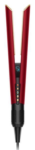 BAZAR - Dyson Airstrait HT01 žehlička na vlasy, LCD displej, Hyperdymium™ motor, red velvet/gold - poškozený obal1
