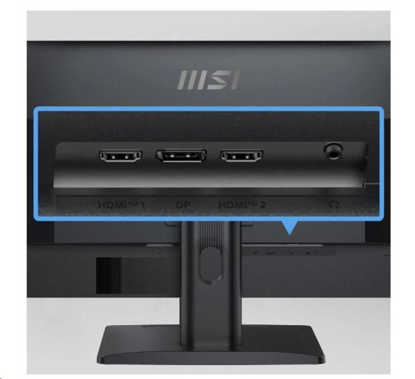MSI Pro/ MP275QPG/ 27"/ IPS/ QHD/ 100Hz/ 1ms/ Black/ 2R5