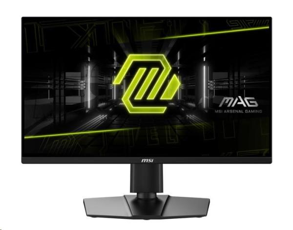 MSI MAG/ 255PXF/ 24, 5"/ IPS/ FHD/ 300Hz/ 0, 5ms/ Black/ 2R