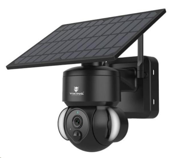 BAZAR - Viking solární HD kamera HDs01 4G - Poškozený obal (Komplet)